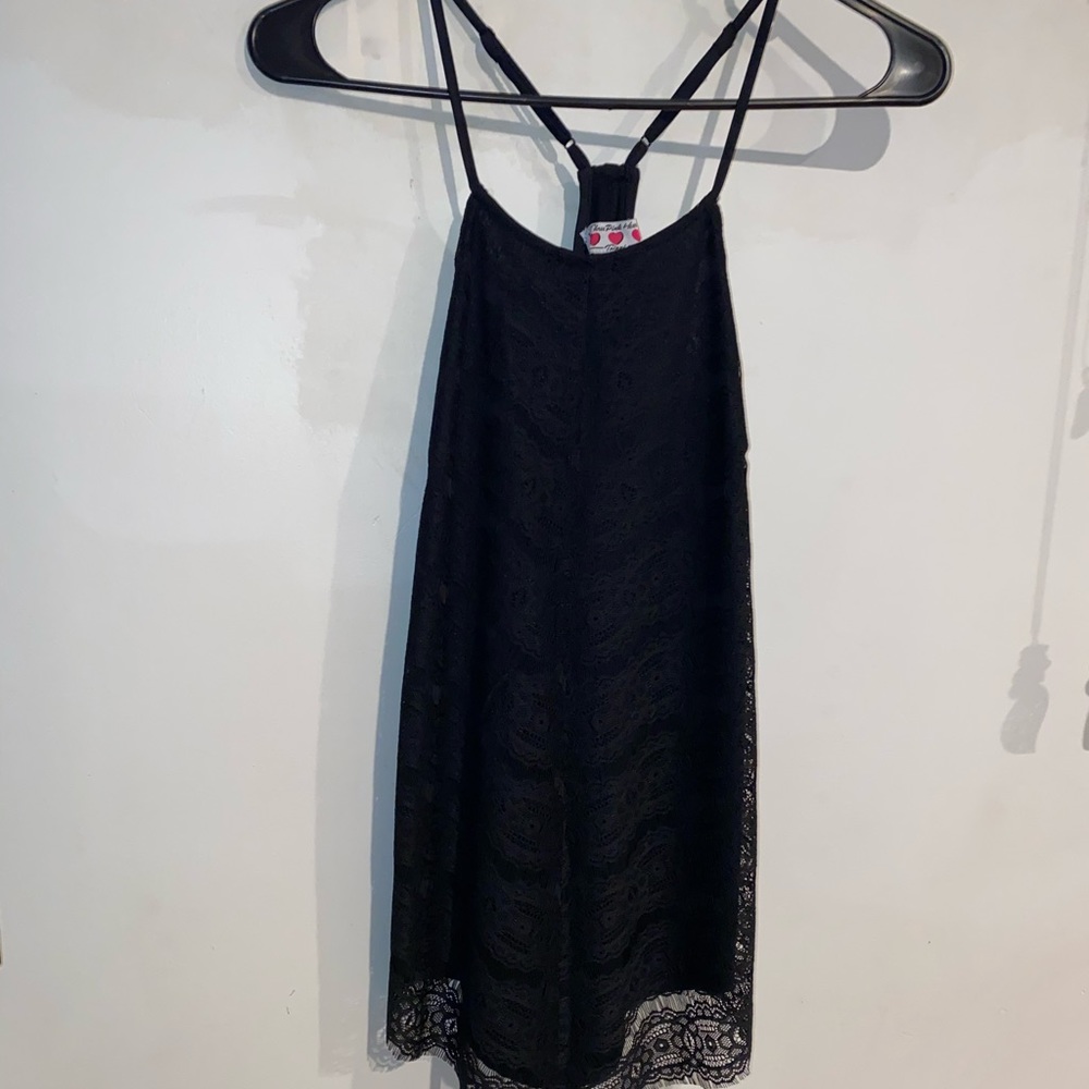 Dressy black tank